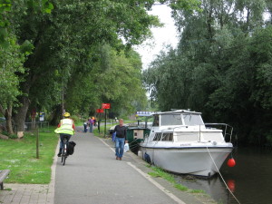The Union Canal towpath