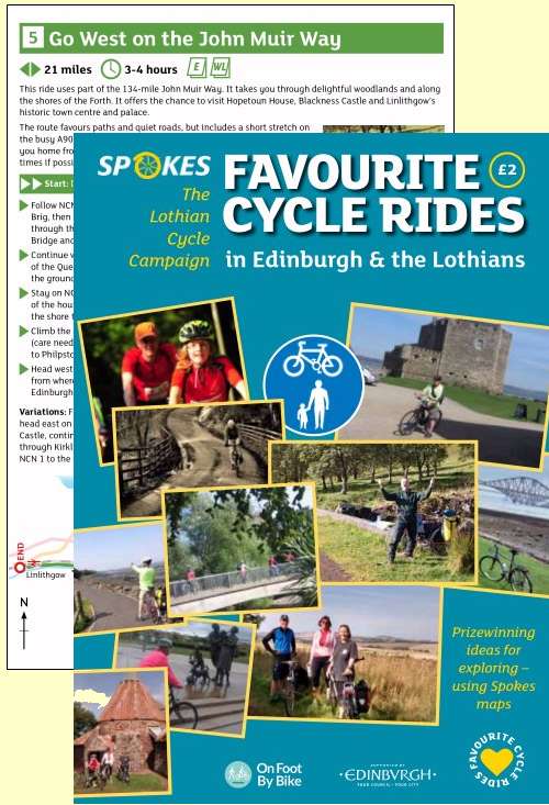 Cover if Favourite Bike Rides booklet